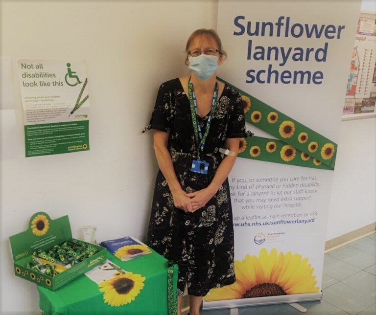 Sunflower Lanyard Scheme Southampton Hospitals Charity 2664